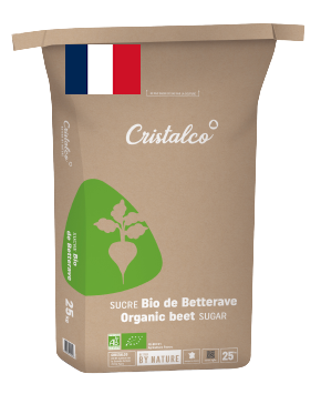Sucre cristallisé de betterave BIO            Origine France