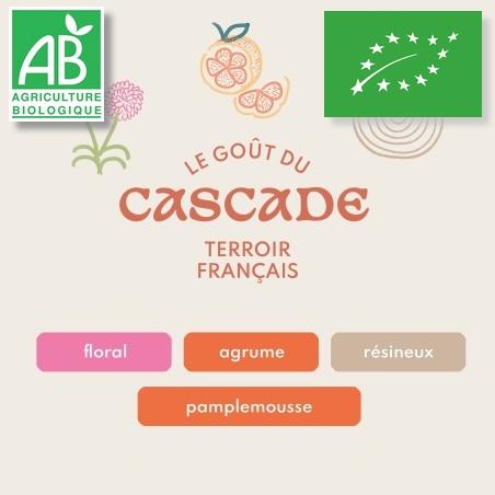 Houblon Hopen Cascade BIO - Pellets T90 sachet de 1 kg