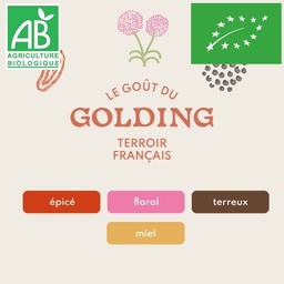 [30238] Houblon Hopen Golding BIO - Pellets T90 sachet de 1 kg